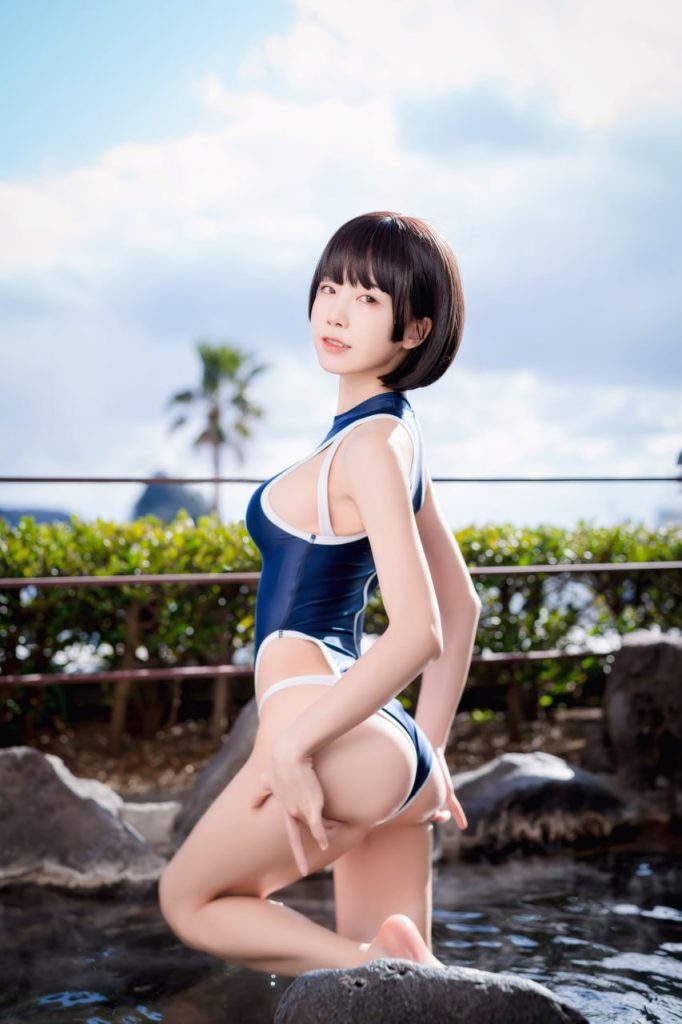 水淼 泳装 4